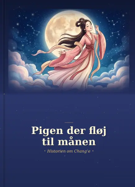 Udgivelser Bogomslag: Pigen der fløj til månen